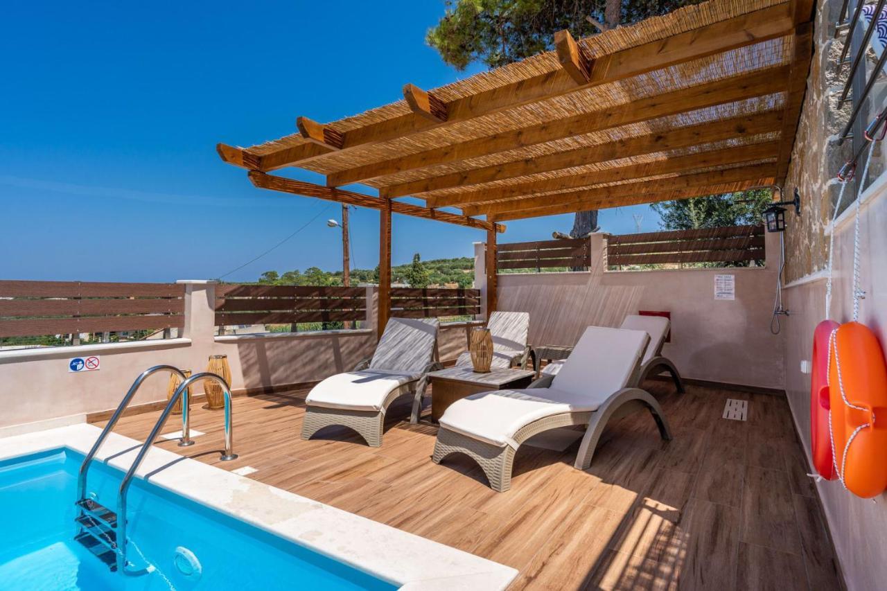 Aggel'S House - Stone House - Private Pool - Courtyard - Countryside Views Villa Kato Episkopi ภายนอก รูปภาพ