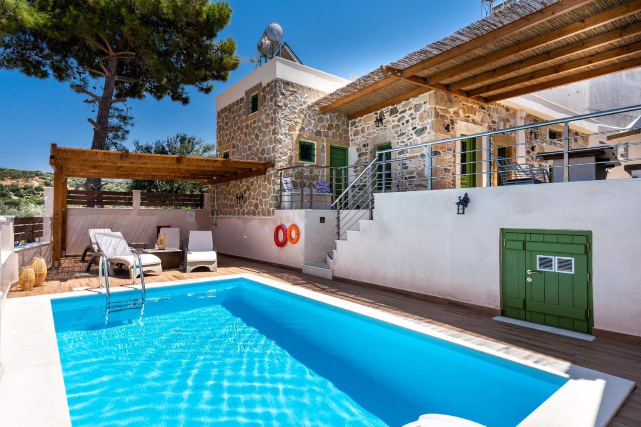 Aggel'S House - Stone House - Private Pool - Courtyard - Countryside Views Villa Kato Episkopi ภายนอก รูปภาพ
